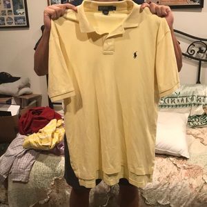 Yellow Polo shirt men’s large